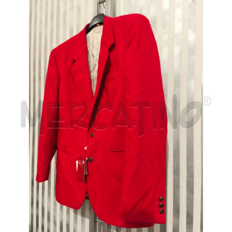 GIACCA UOMO RENATO BALESTRA ROSSA LANA E CASHMERE | Mercatino dell'Usato Campobasso 3