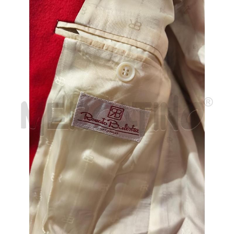 GIACCA UOMO RENATO BALESTRA ROSSA LANA E CASHMERE | Mercatino dell'Usato Campobasso 5