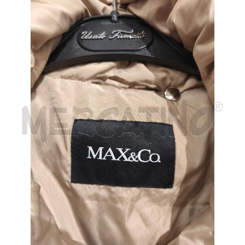 GIACCONE DONNA MAX&CO BEIGE CINTURA | Mercatino dell'Usato Campobasso 2