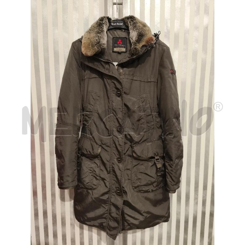 GIACCONE DONNA PEUTEREY MARRONE COLLO PELO INTERNO GRIGIO | Mercatino dell'Usato Campobasso 1