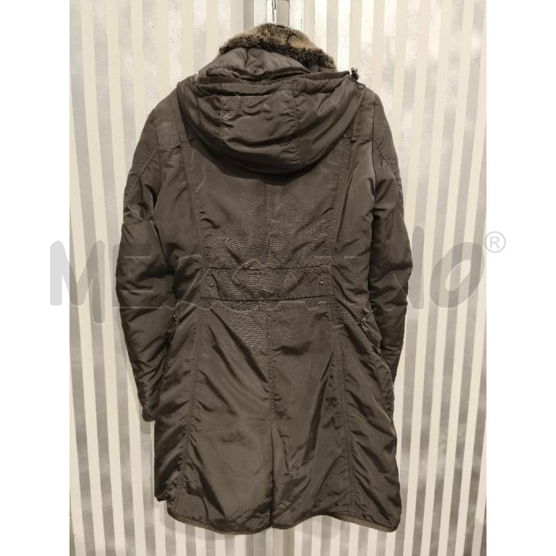 GIACCONE DONNA PEUTEREY MARRONE COLLO PELO INTERNO GRIGIO | Mercatino dell'Usato Campobasso 5