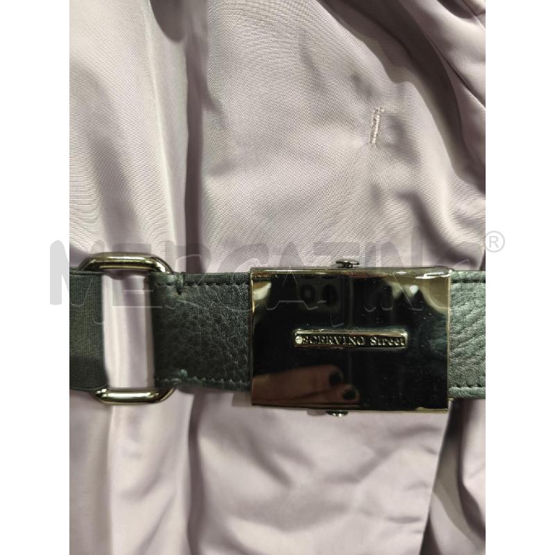 GIACCONE DONNA SCERVINO STREET LILLA DOPPIOPETTO CON CINTURA | Mercatino dell'Usato Campobasso 3