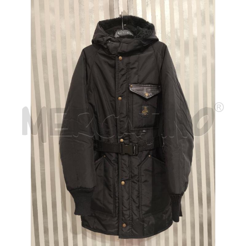 GIACCONE UOMO REFRIGIWEAR NERO TASCA CON LOGO | Mercatino dell'Usato Campobasso 1