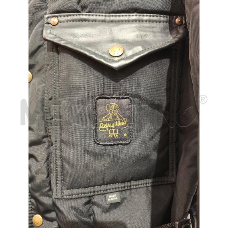 GIACCONE UOMO REFRIGIWEAR NERO TASCA CON LOGO | Mercatino dell'Usato Campobasso 2
