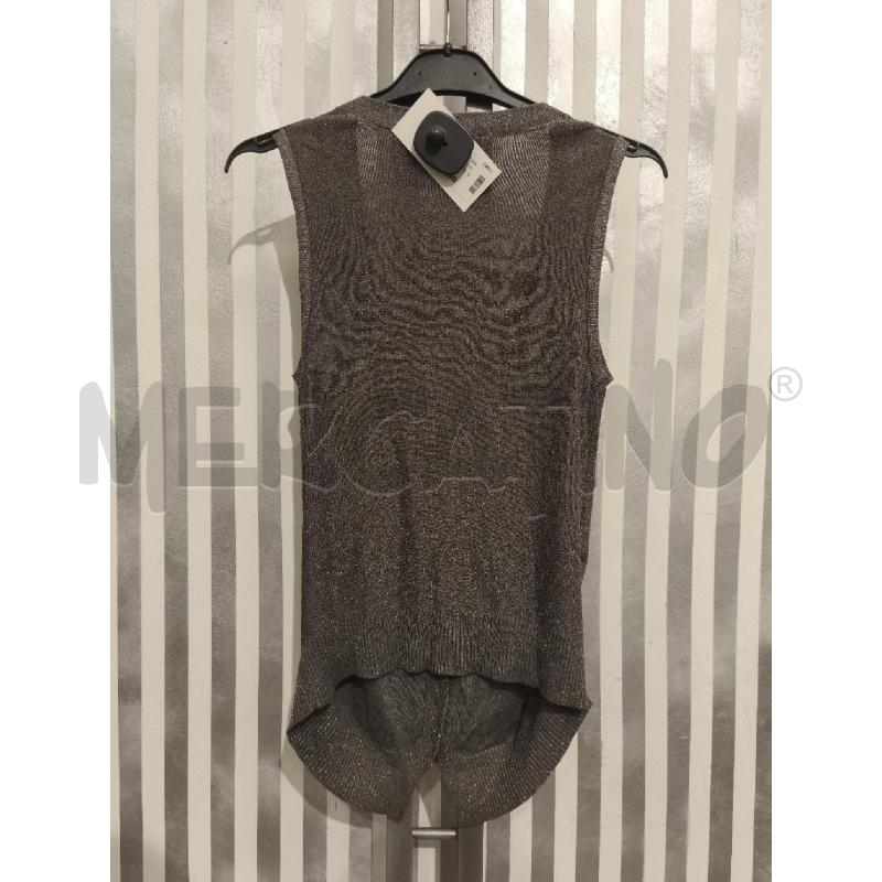 GILET DONNA MAX E CO GRIGIO GLITTERATO | Mercatino dell'Usato Campobasso 5