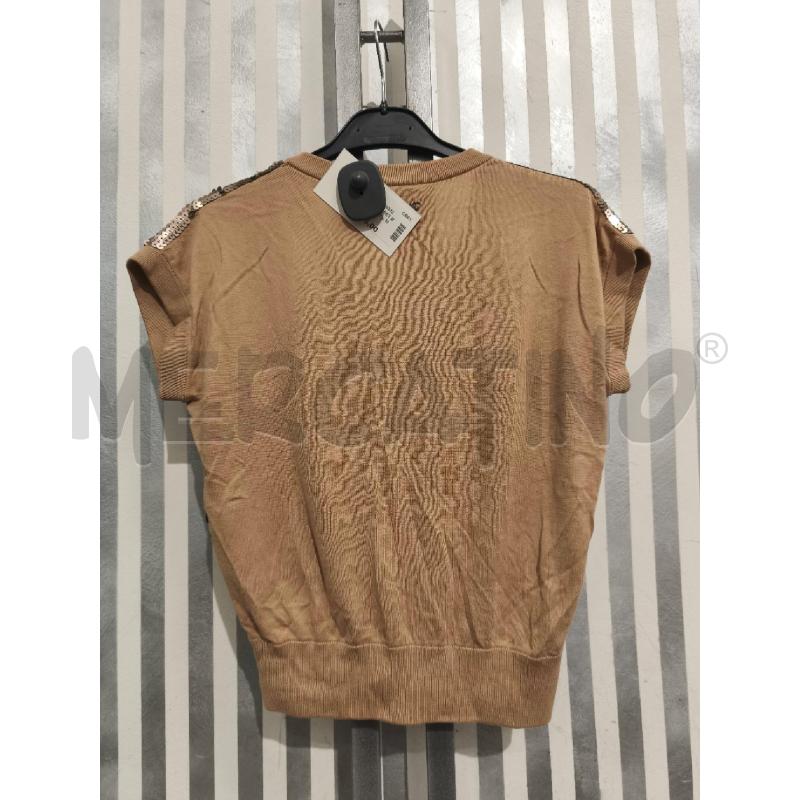 GILET DONNA TWINSET BEIGE PAILLETTES | Mercatino dell'Usato Campobasso 5