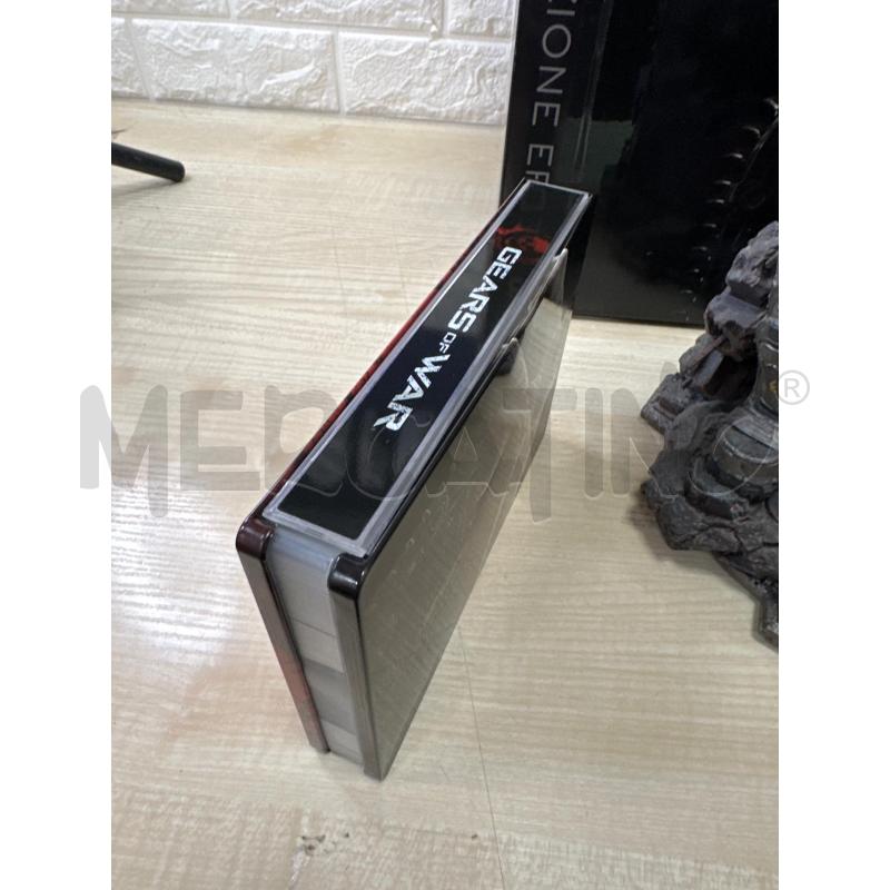 GIOCO XBOX 360 GEARS + STATUINA E GADGET  | Mercatino dell'Usato Campobasso 3