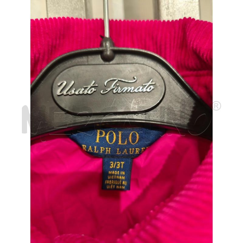 GIUBBINO BAMBINA RALPH LAUREN FUXIA | Mercatino dell'Usato Campobasso 2