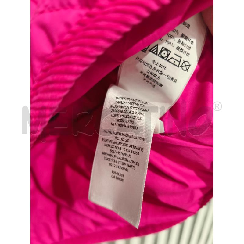 GIUBBINO BAMBINA RALPH LAUREN FUXIA | Mercatino dell'Usato Campobasso 4