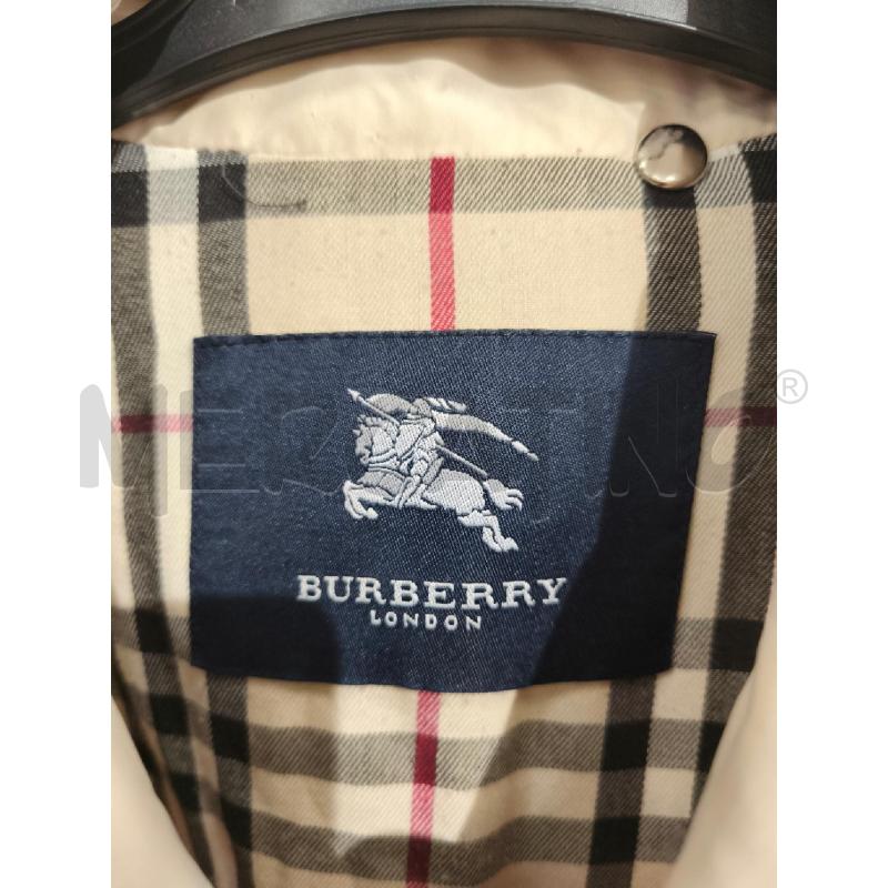 GIUBBINO DONNA BURBERRY BEIGE LEGGERO | Mercatino dell'Usato Campobasso 2