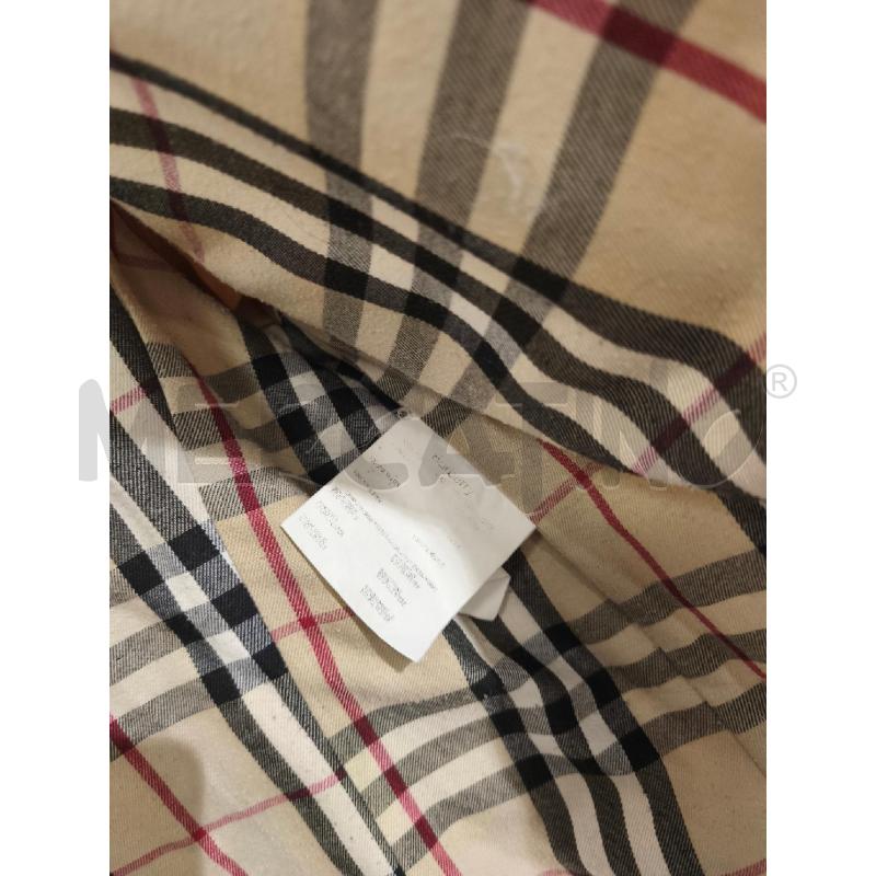 GIUBBINO DONNA BURBERRY BEIGE LEGGERO | Mercatino dell'Usato Campobasso 4