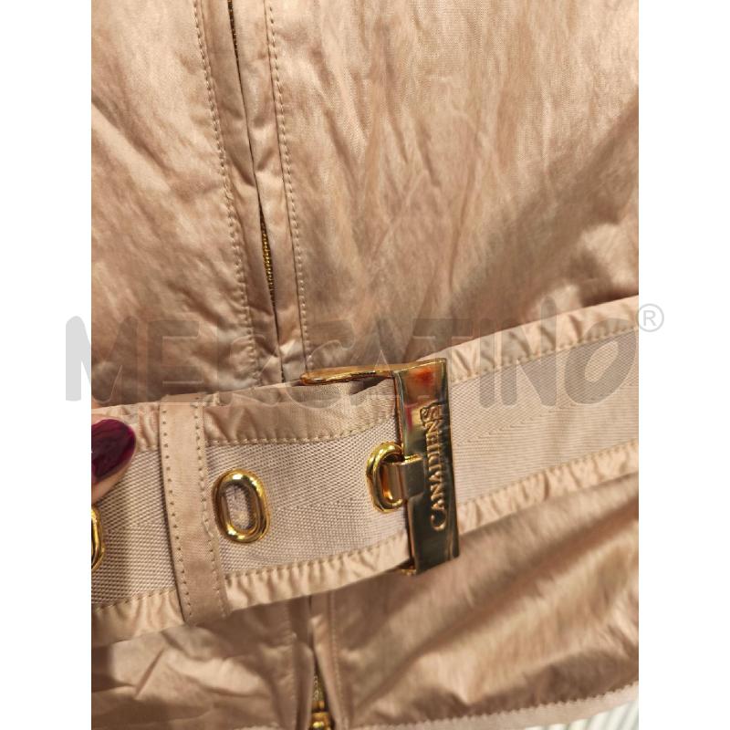 GIUBBINO DONNA CANADIENS BEIGE IMPERMEABILE | Mercatino dell'Usato Campobasso 2