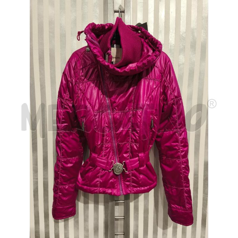 GIUBBINO DONNA DIESEL FUXIA INTERNO NERO BIANCO | Mercatino dell'Usato Campobasso 1