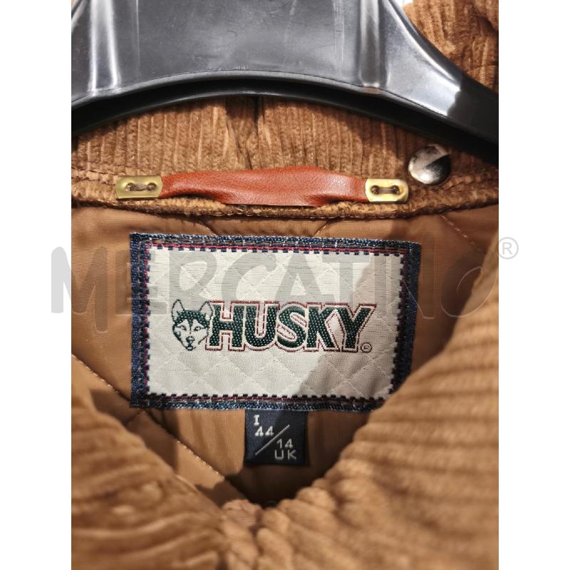 GIUBBINO DONNA HUSKY CARAMELLO COLLETTO A COSTINE | Mercatino dell'Usato Campobasso 2