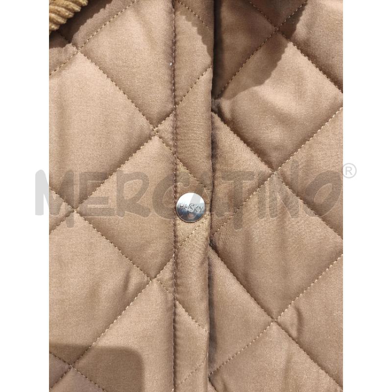 GIUBBINO DONNA HUSKY CARAMELLO COLLETTO A COSTINE | Mercatino dell'Usato Campobasso 4