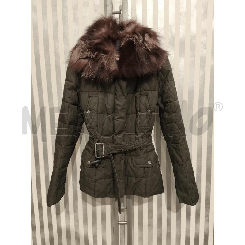 GIUBBINO DONNA MARLBORO CLASSICS VERDE MILITARE CON CINTURA | Mercatino dell'Usato Campobasso 1
