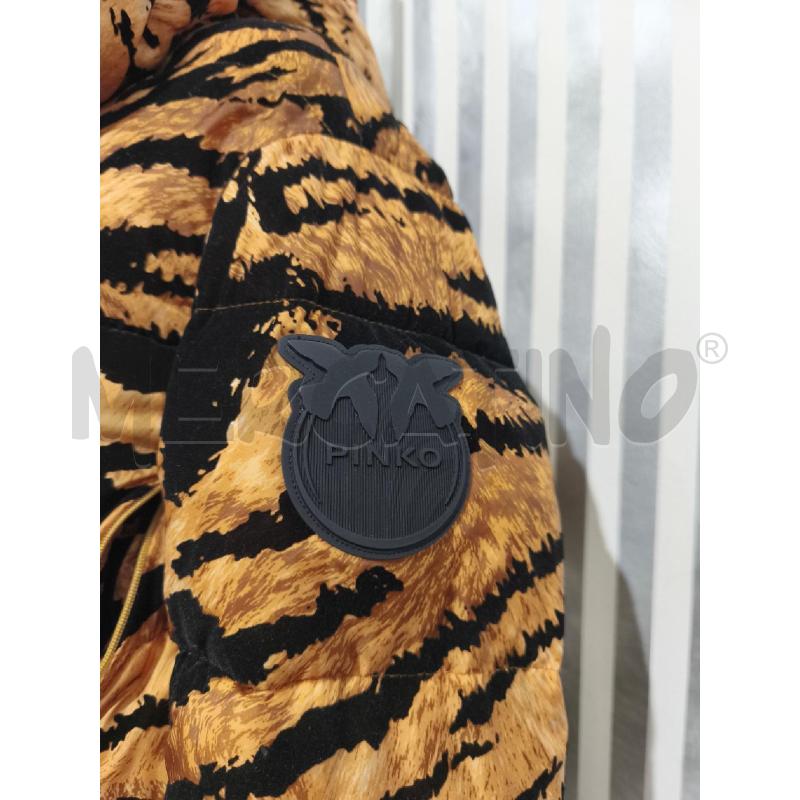 GIUBBINO DONNA PINKO TIGRATO BEIGE NERO | Mercatino dell'Usato Campobasso 3