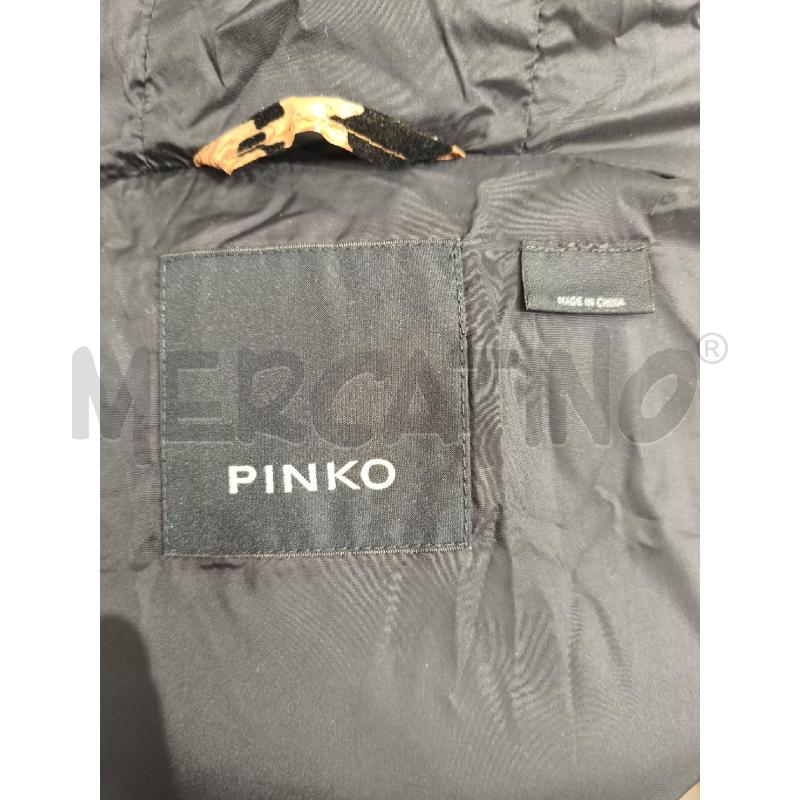 GIUBBINO DONNA PINKO TIGRATO BEIGE NERO | Mercatino dell'Usato Campobasso 5