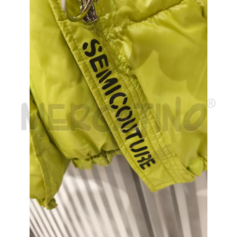 GIUBBINO DONNA SEMICOUTURE GIALLO LIME | Mercatino dell'Usato Campobasso 2