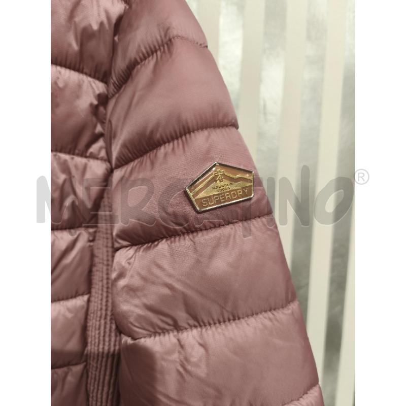 GIUBBINO DONNA SUPERDRY ROSA CON CAPPUCCIO E DOPPIA ZIP | Mercatino dell'Usato Campobasso 2