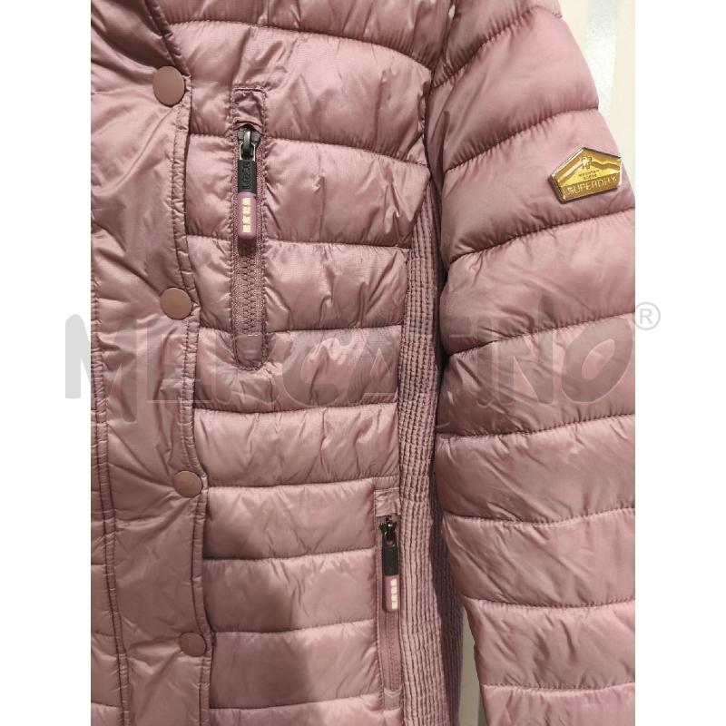 GIUBBINO DONNA SUPERDRY ROSA CON CAPPUCCIO E DOPPIA ZIP | Mercatino dell'Usato Campobasso 3