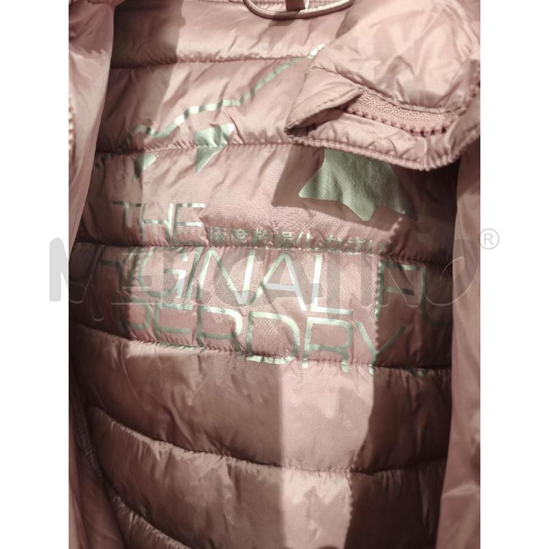GIUBBINO DONNA SUPERDRY ROSA CON CAPPUCCIO E DOPPIA ZIP | Mercatino dell'Usato Campobasso 4