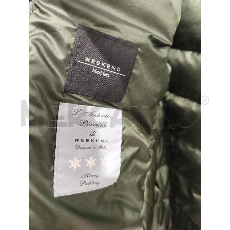 GIUBBINO DONNA WEEKEND MAX MARA VERDE MILITARE | Mercatino dell'Usato Campobasso 2
