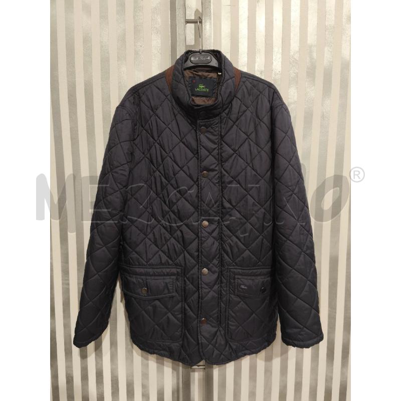 GIUBBINO UOMO LACOSTE BLU INTERNO MARRONE | Mercatino dell'Usato Campobasso 1