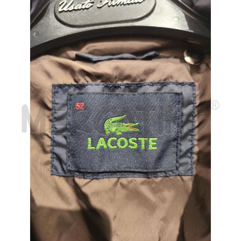 GIUBBINO UOMO LACOSTE BLU INTERNO MARRONE | Mercatino dell'Usato Campobasso 2