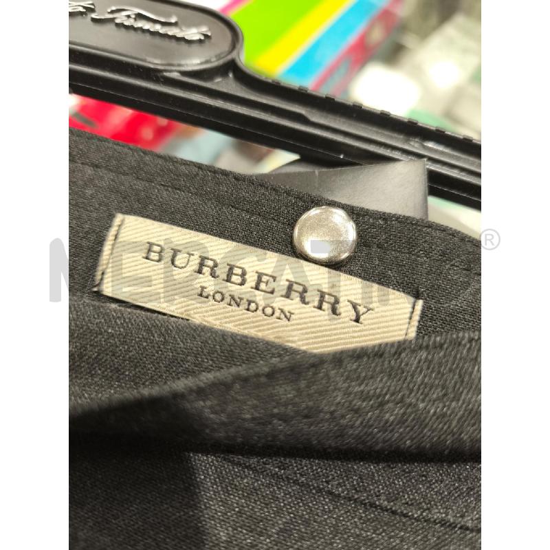 GONNA BURBERRY NERA E GRIGIA A TUBINO | Mercatino dell'Usato Campobasso 5