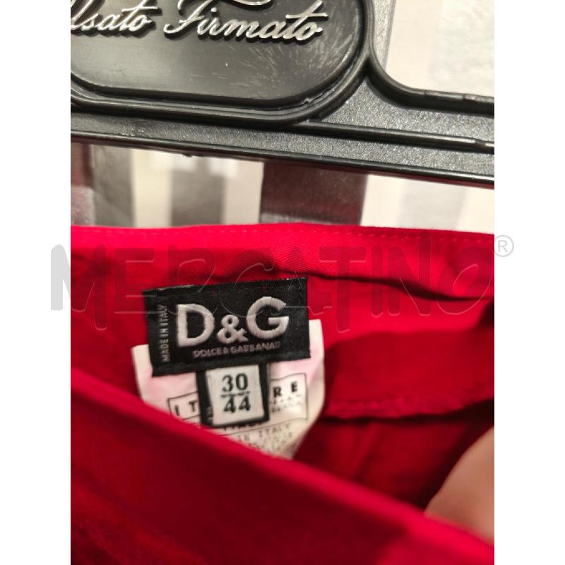 GONNA DOLCE E GABBANA ROSSA CINTURA | Mercatino dell'Usato Campobasso 4