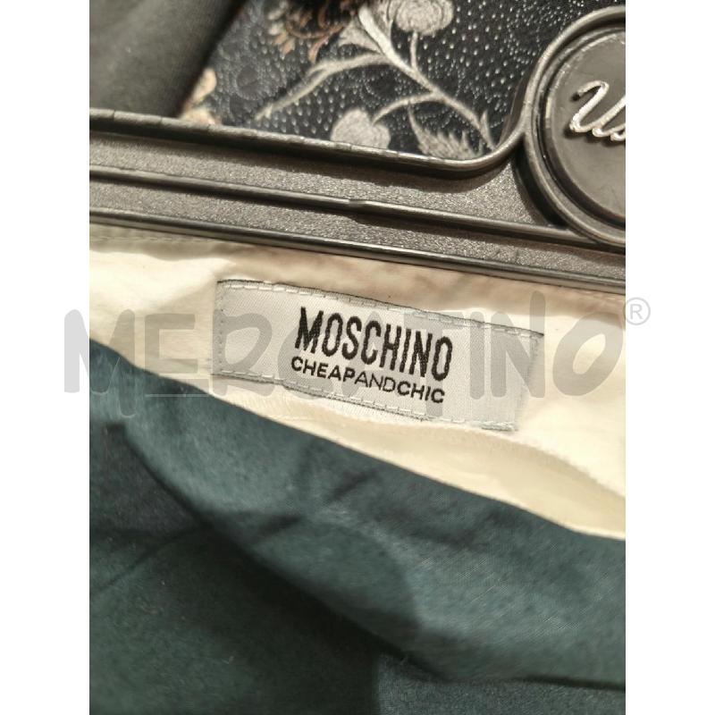 GONNA D MOSCHINO RIGHE BIANCHE BLU | Mercatino dell'Usato Campobasso 5