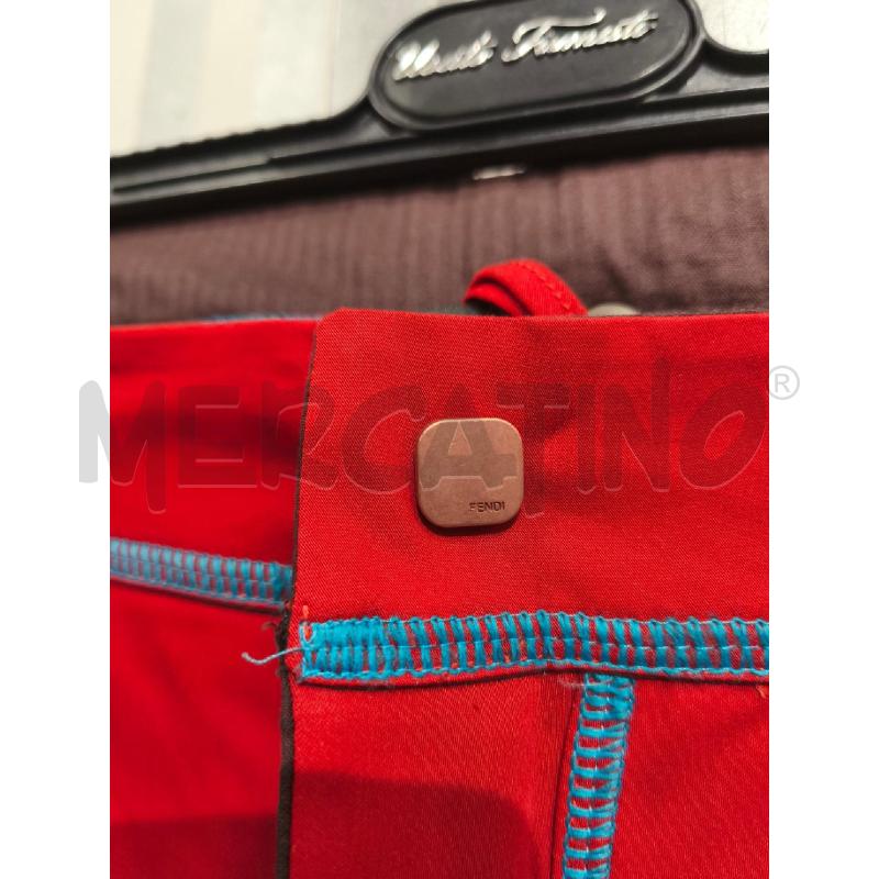 GONNA FENDI ARANCIO BORDI AZZURRI | Mercatino dell'Usato Campobasso 2