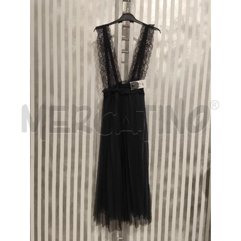 GONNA GAELLE CON BRETELLE NERA TULLE E PIZZO | Mercatino dell'Usato Campobasso 4