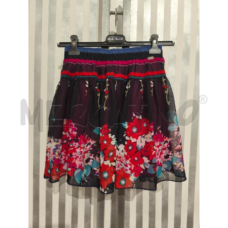 GONNA HILFIGER DENIM NERA A FIORI FODERA FUXIA | Mercatino dell'Usato Campobasso 1