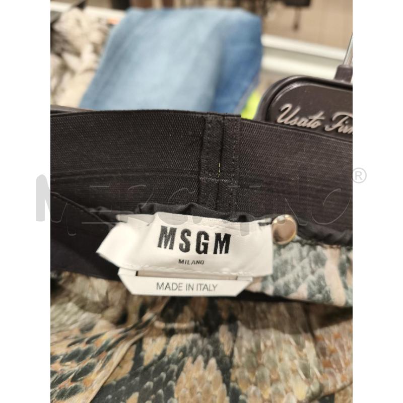 GONNA MSGM EFFETTO PITONATO A PIEGHE | Mercatino dell'Usato Campobasso 5