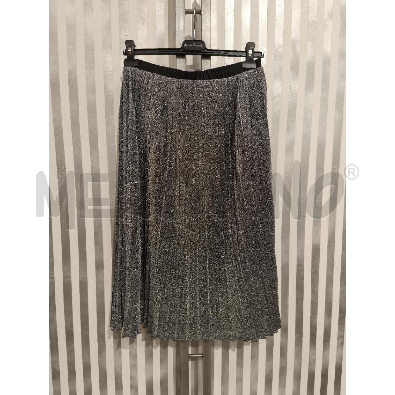 GONNA PINKO GLITTERATA PLISSEE FASCIA NERA | Mercatino dell'Usato Campobasso 1
