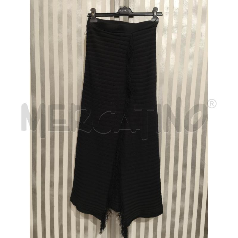 GONNA PINKO NERA CON SPACCO FRANGE | Mercatino dell'Usato Campobasso 1