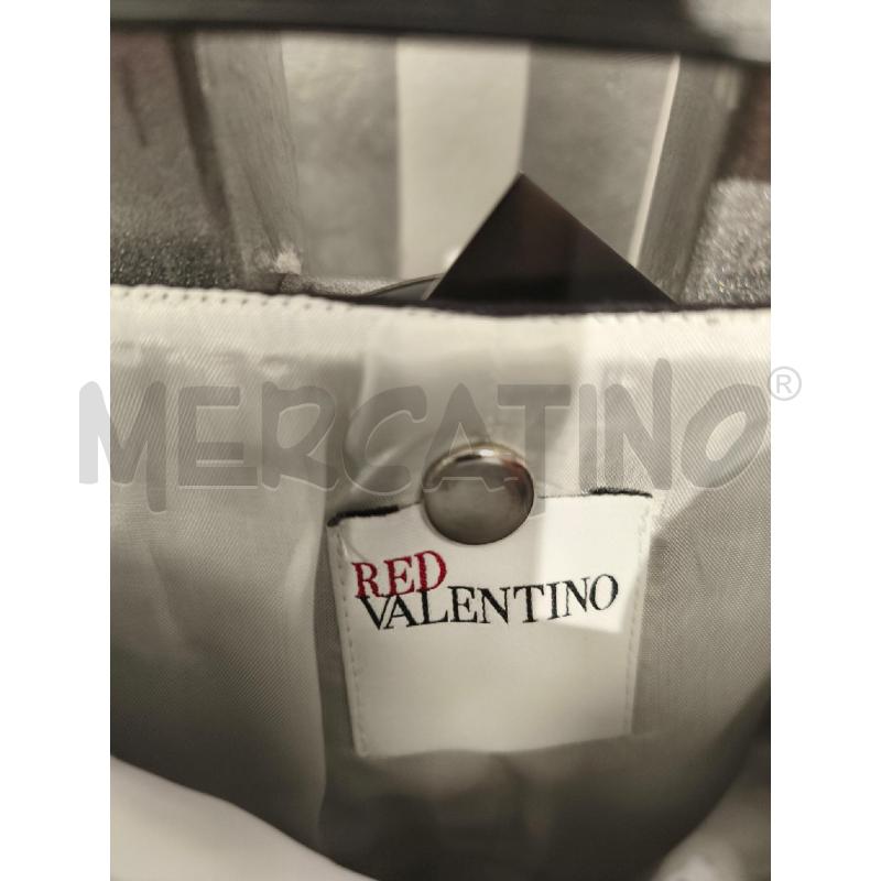 GONNA RED VALENTINO NERA BIANCA FARFALLE NERE | Mercatino dell'Usato Campobasso 4