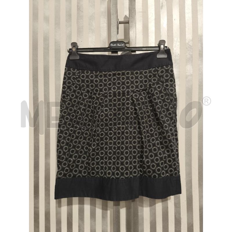 GONNA WEEKEND MAX MARA NERA FIORI PANNA | Mercatino dell'Usato Campobasso 1