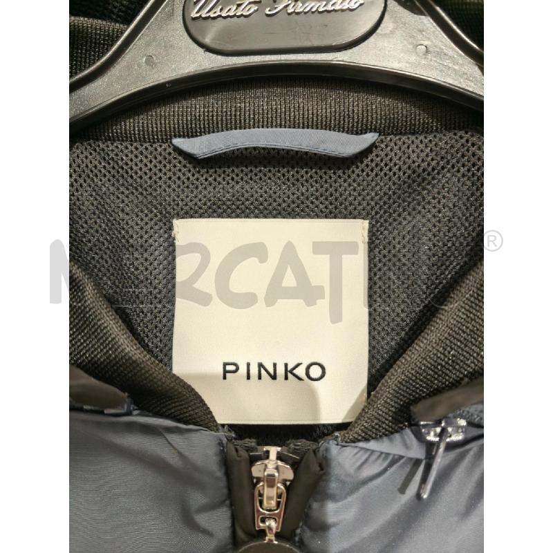 IMPERMEABILE DONNA PINKO GRIGIOBLU E PIZZO NERO | Mercatino dell'Usato Campobasso 2