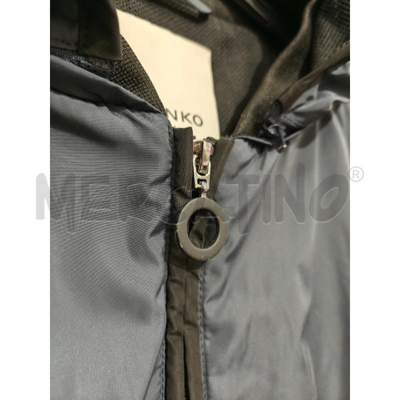 IMPERMEABILE DONNA PINKO GRIGIOBLU E PIZZO NERO | Mercatino dell'Usato Campobasso 3
