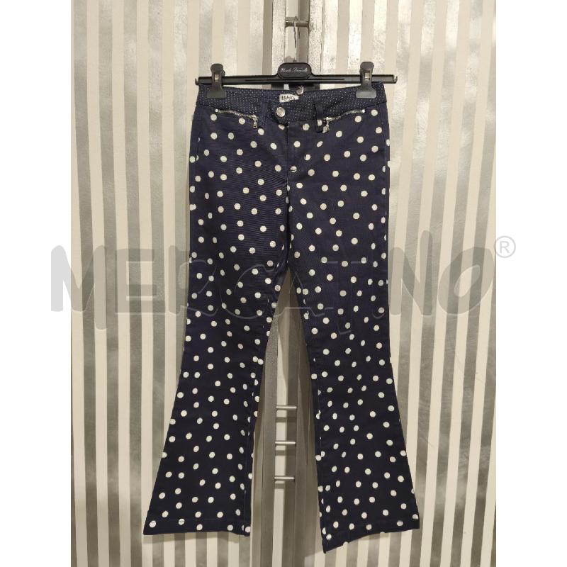 JEANS BAMBINA LIU JO MILANO POIS BIANCHI | Mercatino dell'Usato Campobasso 1