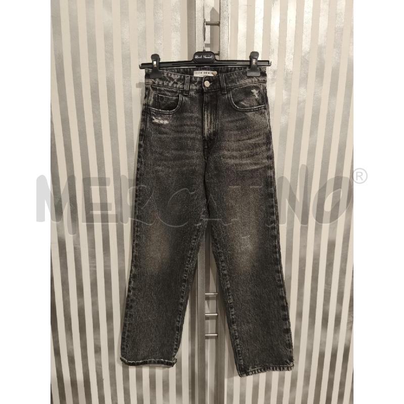 JEANS DONNA ICON DENIM GRIGIO | Mercatino dell'Usato Campobasso 1