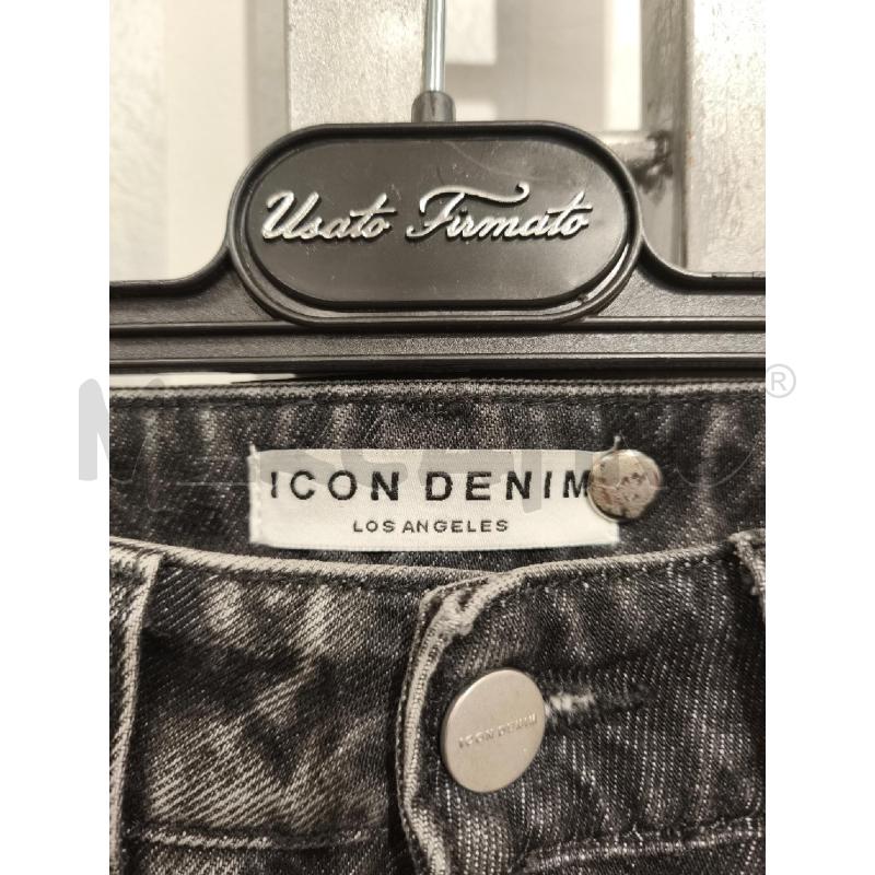 JEANS DONNA ICON DENIM GRIGIO | Mercatino dell'Usato Campobasso 2