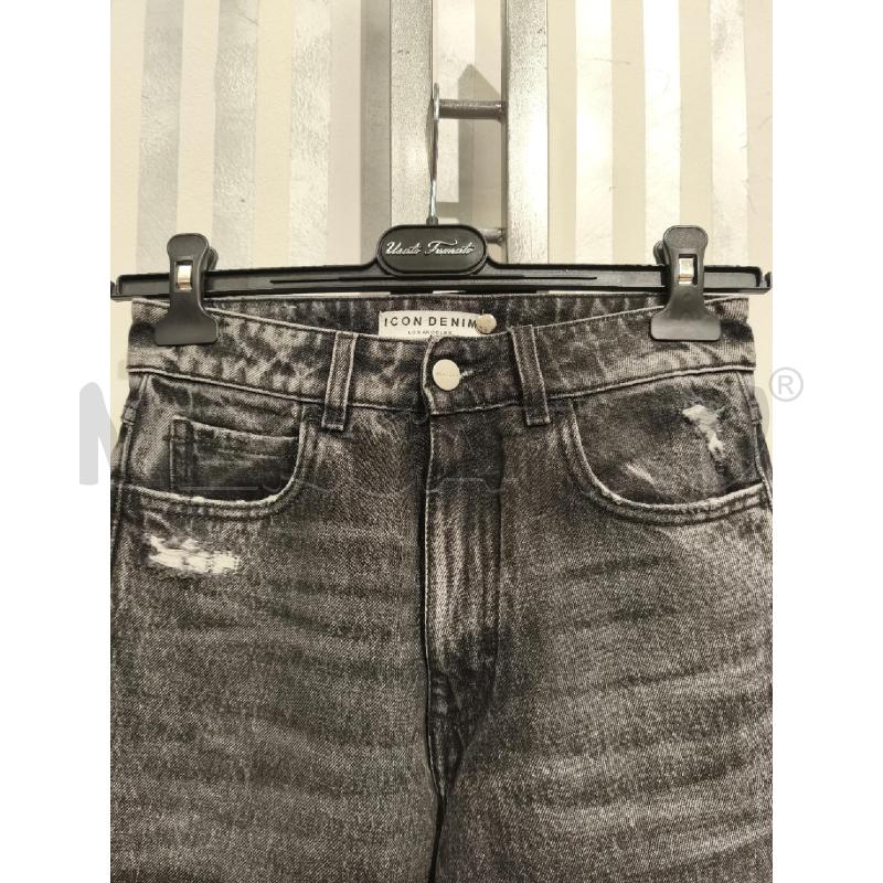 JEANS DONNA ICON DENIM GRIGIO | Mercatino dell'Usato Campobasso 3
