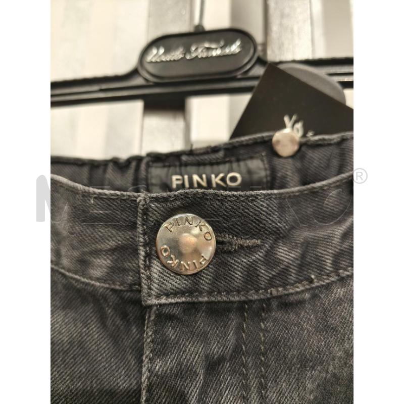 JEANS DONNA PINKO NERO STRAPPI ELAST RETRO VITA | Mercatino dell'Usato Campobasso 3