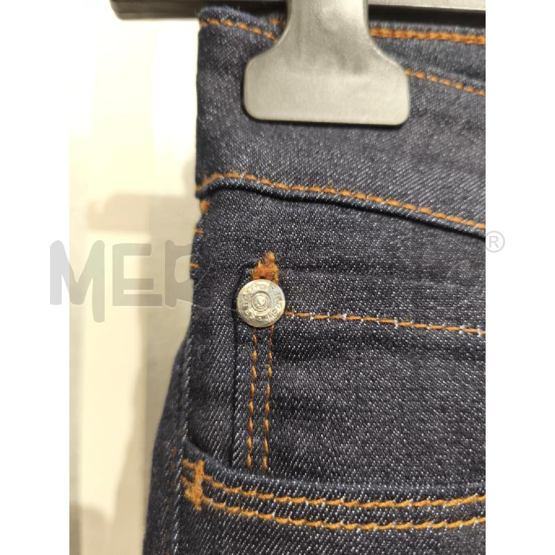JEANS DONNA SANDRO PARIS BLU SCURO CUCITURE OCRA | Mercatino dell'Usato Campobasso 4