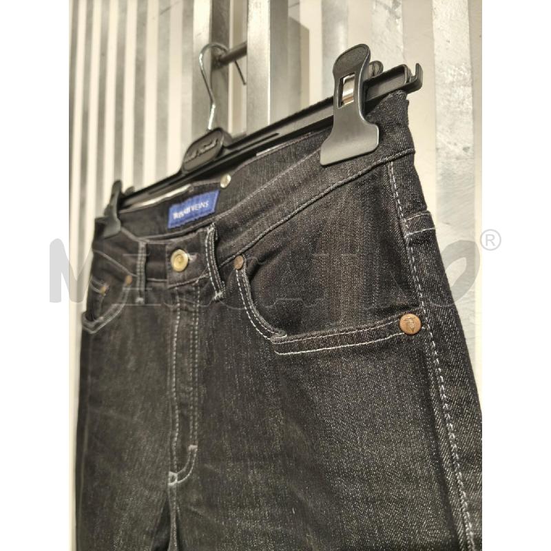 JEANS DONNA TRUSSARDI JEANS NERO CUCITURE CHIARE | Mercatino dell'Usato Campobasso 3