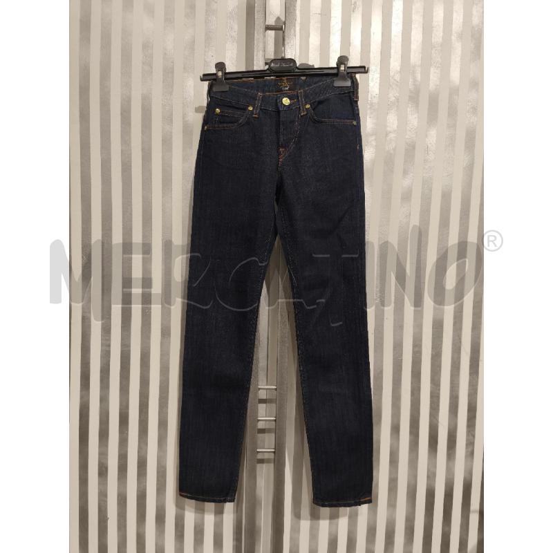 JEANS DONNA VIVIENNE WESTWOOD X LEE BLU SCURO CUCIT CARAMELLO | Mercatino dell'Usato Campobasso 1